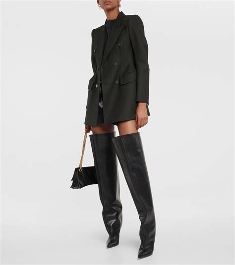 balenciaga overknee boots waders